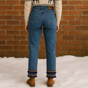 90s Roper Jeans Blue Denim Traditional High Waist Women’s Size 11 Made USA